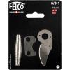 imageFelco Hand Pruner Replacement Kit 631  Spare Blade Spring ampamp Adjustment Key for Garden Shears ampamp Clippers SilverSingle