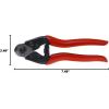 imageFelco Cable Cutter F C3  Felco Cable Cutter F C7  Heavy Duty Strength Steel Wire OneHand Cable Cutter with NonSlip Grip 7mmF C7
