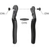 imageFelco Cable Cutter F C3  Felco Cable Cutter F C7  Heavy Duty Strength Steel Wire OneHand Cable Cutter with NonSlip Grip 7mmF CDO