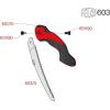 imageFELCO 603 Folding Pruning Saw  Curved PullStroke Saw for Tree Trimming ampamp Elevated Cut  Tree Branch Cutter  Folding Handsaw with ChromePlated 8quot Blade NonSlip Handle Blade Lock Swiss Precision