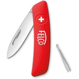 imageFelco Swiss Multitool Knife F 501  MultiPurpose Steel Knife with Tweezer ampamp Corkscrew AttachmentF 500