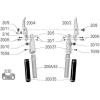 imageFelco 459067 200 A Straight Cutting Head Expert Loppers with Aluminum Tubes 24In SilverredSilverRed